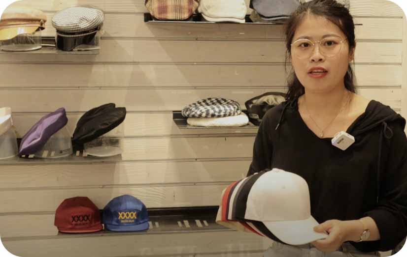 Display Video of Custom Logo ALL Over Printed Beanie Hats