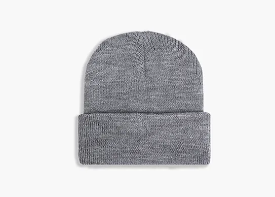 dark grey kids beanie
