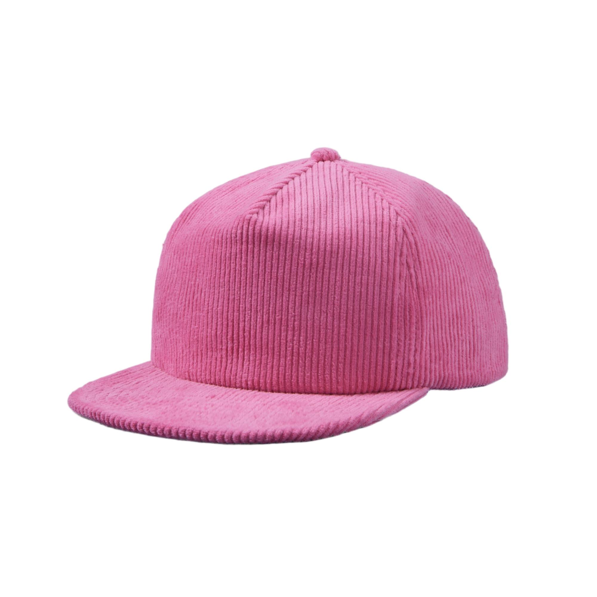Custom 5 Panel Corduroy Snapback Hat - 5123
